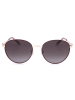 Moschino Damen-Sonnenbrille in Gold/ Braun
