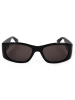 Moschino Damskie okulary przeciwsłoneczne w kolorze czarnym