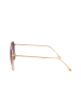 Victoria Beckham Damen-Sonnenbrille in Gold/ Lila