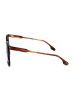Victoria Beckham Damen-Sonnenbrille in Hellbraun/ Dunkelblau