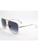 Victoria Beckham Damen-Sonnenbrille in Silber/ Dunkelblau