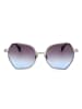 Vivienne Westwood Dameszonnebril zilverkleurig/donkerblauw