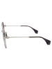 Vivienne Westwood Damen-Sonnenbrille in Silber/ Dunkelblau