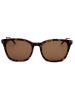 DKNY Damskie okulary przeciwsłoneczne w kolorze złoto-brązowym