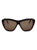 DKNY Damen-Sonnenbrille in Braun/ Hellbraun