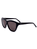 DKNY Damskie okulary przeciwsłoneczne w kolorze czarno-brązowym