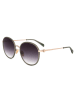 Maje Damen-Sonnenbrille in Gold/ Dunkelblau