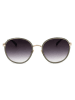 Maje Damen-Sonnenbrille in Gold/ Dunkelblau