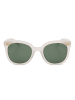 Maje Damen-Sonnenbrille in Creme/ Grün