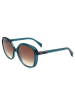 Maje Damen-Sonnenbrille in Blau/ Hellbraun