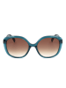 Maje Damen-Sonnenbrille in Blau/ Hellbraun