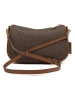 Michael Kors Leder-Umhängetasche in Dunkelbraun - (B)26 x (H)16 x (T)8 cm