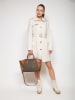 Michael Kors Henkeltasche in Dunkelbraun - (B)43 x (H)23 x (T)18 cm