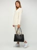 Michael Kors Leder-Schultertasche in Schwarz - (B)36 x (H)27 x (T)14 cm