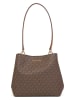Michael Kors Torebka w kolorze ciemnobrązowym - 26,5 x 22 x 12 cm