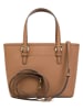 Michael Kors Leder-Henkeltasche in Camel - (B)27,5 x (H)19 x (T)10 cm