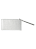 Michael Kors Leder-Clutch in Silber - (B)24 x (H)14 x (T)5 cm