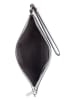 Michael Kors Leren clutch zilverkleurig - (B)24 x (H)14 x (D)5 cm