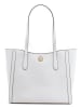 Michael Kors Leren schoudertas wit - (B)40 x (H)28 x (D)11 cm