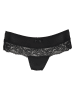 Hunkemöller 6-delige set: strings zwart