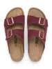 billowy Leren slippers rood