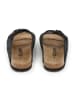 billowy Leren slippers zwart