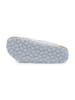 billowy Leren slippers grijs