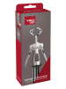 Vacu Vin Korkociąg skrzydełkowy w kolorze srebrnym - wys. 19 x Ø 4 cm