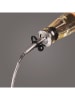Vacu Vin 2-delige set: flessentuiten zilverkleurig/zwart - (L)16,8 cm