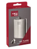 Vacu Vin Taschenflasche in Silber - 230 ml