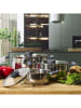 COOK CONCEPT 3er-Set: Kochtöpfe in Silber