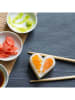 COOK CONCEPT Formy (2 szt.) w kolorze białym do sushi - 14,5 cm