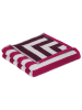 Vossen Handdoek "Calango" roze/paars