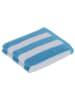 Vossen Gastendoek "Calango" turquoise/wit