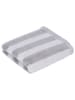 Vossen Gastendoek "Calango" lichtgrijs/wit