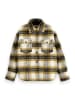 Scotch & Soda Hemdjacke in in Beige/ Schwarz