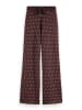 Scotch & Soda Marlenehose in Bordeaux