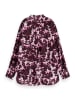 Scotch & Soda Hemd in Bordeaux/ Rosa