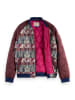 Scotch & Soda Blouson in Beere/ Blau