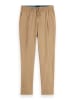 Scotch & Soda Spodnie chino w kolorze jasnobrązowym