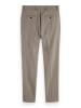 Scotch & Soda Spodnie chino w kolorze szarobrązowym