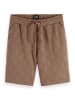 Scotch & Soda Sweatshorts in Hellbraun