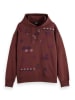 Scotch & Soda Hoodie bordeaux