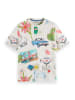 Scotch & Soda Shirt wit/meerkleurig