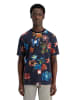 Scotch & Soda Shirt in Dunkelblau/ Bunt
