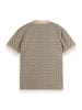 Scotch & Soda Poloshirt in Beige/ Schwarz