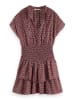 Scotch & Soda Jurk bordeaux/lichtroze