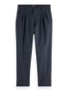 Scotch & Soda Spodnie chino w kolorze granatowym
