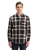 Scotch & Soda Hemd in Schwarz/ Creme