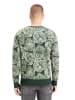 Scotch & Soda Wollen trui donkergroen/wit